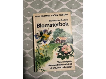 Blomsterbok av Arne Broman, Björn Gidstam, 1974