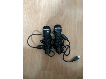 USB mikrofoner – 1 fungerar, 1 för reservdel