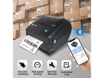 SVART Etikettskrivare TD-401 UWB Wifi 1.8kg