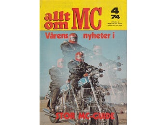 Allt om MC nr 4 April 1974