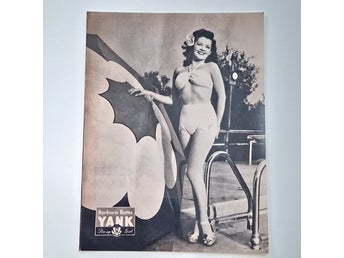Nytryckt Fotografi: Barbara Bates YANK Pin-up Girl