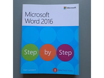 Word 2016 Step By Step - Första upplagan