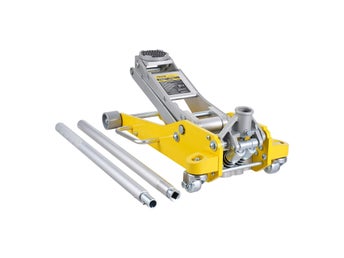 Hydraulisk Garagedomkraft 2 Ton Snabblyft i Aluminium och Stål