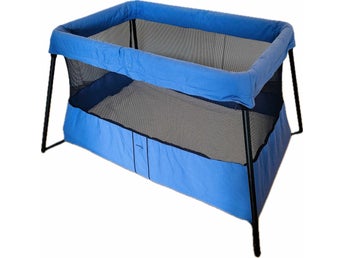 Resesäng från BabyBjörn Travel Cot Crib Barnsäng med madrass och bärväska