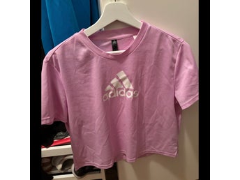 Adidas rosa t-shirt, storlek L