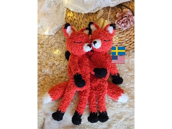PDF mönster virkad räv