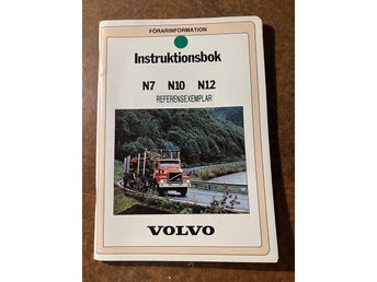 Instruktionsbok Volvo N7 N10 N12