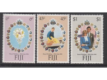 Fiji, Mi 436-38, Diana, xx