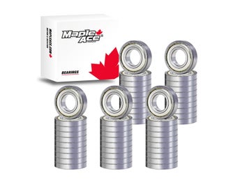MAPLE ACE 6205 ZZ Kullager Metalltät 25x52x15 mm, 6205 ZZ (50 st.)