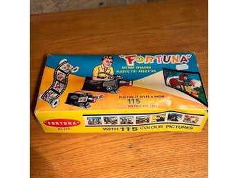 Fortuna batteridriven leksaksprojektor