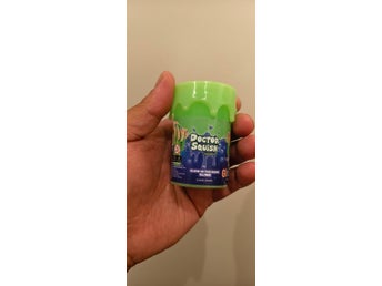Doctor Squish Glow in the Dark Slime Green grön Rare