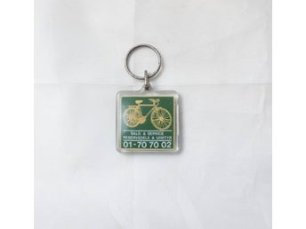 Record Cykler - Hos Allan - Tårnevej 151 Rødovre - Danmark - Vintage Nyckelring
