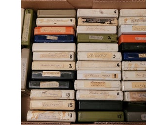 Annons 2 40 stycken Blandade Stereo 8 kassetter 70 tal Veteranbil (Se bilder)