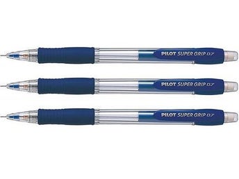 PILOT SUPERGRIP H187 Mechanical Pencil, 0.7 mm 3st