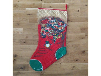 Julstrumpa retro