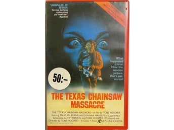 The Texas Chainsaw Massacre VHS - Videopörssi.com - Videopörssi