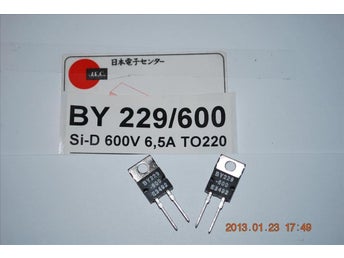 Diod BY 229/600 2 stycken