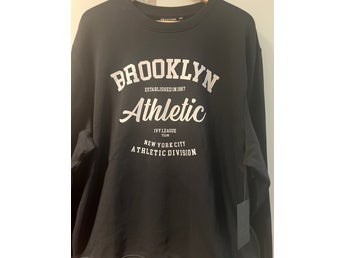 Reaction svart sweatshirt, storlek XXL