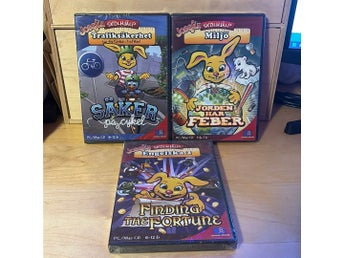 Josefin Skolhjälp PC/Mac CD-spel: Trafiksäkerhet, Miljö, Engelska 2