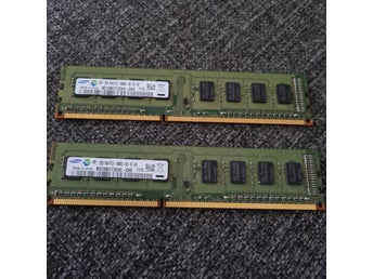 DDR3 4GB (2st 2GB) PC3-10600U