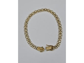 X-länk armband, 18K, 5.60 gram, 19 cm.
