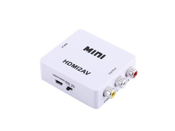 HDMI till AV Adapter - (3x RCA) NTSC / PAL Kompatibel, 1080p