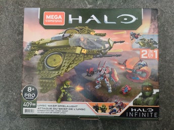 Ny Mega Construx Halo Infinite UNSC Wasp Onslaught byggsats