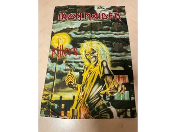 Iron Maiden Killers Äldre Flagga Licensierad Iron Maiden Holdings
