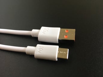 2m USB C supersnabb laddkabel 10A till Samsung, iPhone, Huawei, HTC, laddare 2m