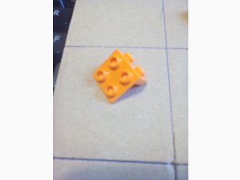 LEGO 2x2 Square Tile Earrings Batgirl