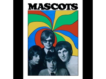 Popaffisch MASCOTS 1960-t 30x40 cm