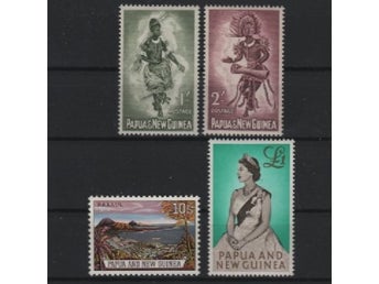 Papua nya Guinea 1961-63 Bruksmärken 4v