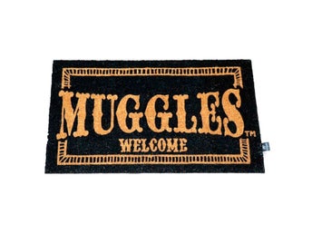 Harry Potter Muggles Welcome doormat