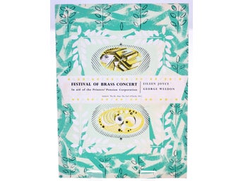 Festival of Brass Concert souvenir programme-Great Britain circa 1950s-FREE POST