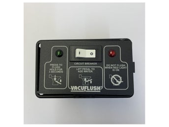 Dometic 313500024 Marine Sanitation Control Panel - Toalett Kontrollpanel
