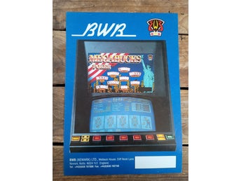 BWB Megabucks Poker flyer