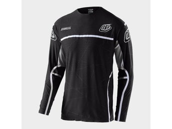 Crosströja - Troy Lee Designs SE Ultra Lines, Svart/Vit, stl Medium [ny]