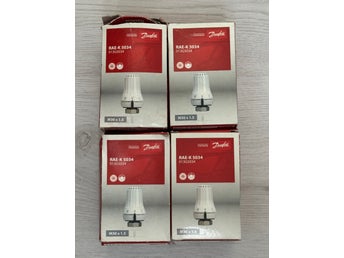 4 st Danfoss termostatgivare – Helt nya i förpackning!