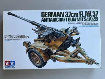 Tamiya German 3.7cm Flak 37 Anti-Aircraft Gun Model Kit