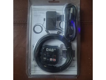 DAB+ USB-mottagare med antenn
