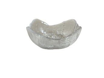 Christer Sjögren Lindshammar Skål Glas 13cm 70-tal