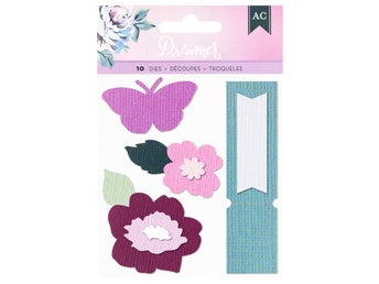 Cutting dies från American Crafts - Dreamer - die cuts