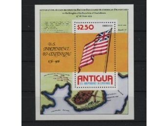 Antigua 1976 USA 200 år 1v i block