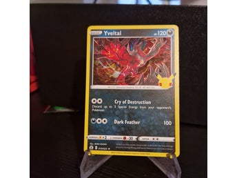 Yveltal holol 019/025 Pokémonkort - Celebrations