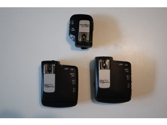 PocketWizard MiniTT1 + 2x FlexTT5 för Canon E-TTL II – Komplett kit