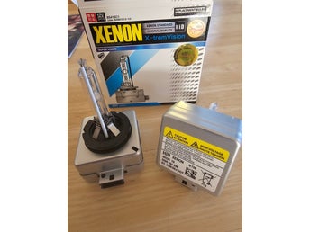 2st nya D1S 6000K Xenonlampor 60% mer ljus. X-TREM vision orginal. 35w HID