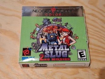 Metal Slug 2nd Mission - Neo Geo Pocket Color