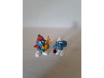 Smurf figurer, 2 st