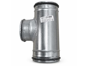 FläktGroup BDET-1-012-010 T-rör 125/100 mm rökkontroll