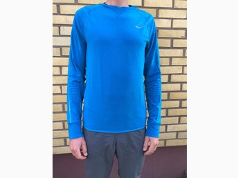 Nike Running DRI FIT tröja blå storlek S Nike Running DRI FIT tröja blå storlek S
